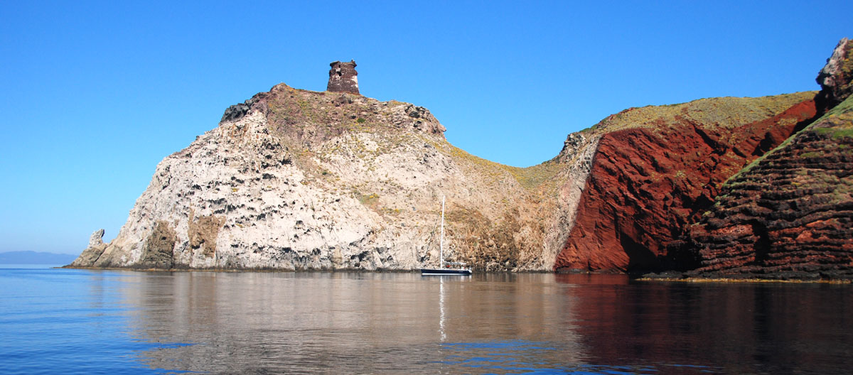 Isola di Capraia: Cala Rossa