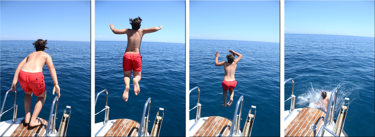 Isola di Capraia: Tuffo alla Mortola
