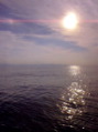 tramonto sulla Corsica