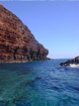 cala rossa e scoglio