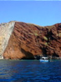 Cala Rossa con barchetta